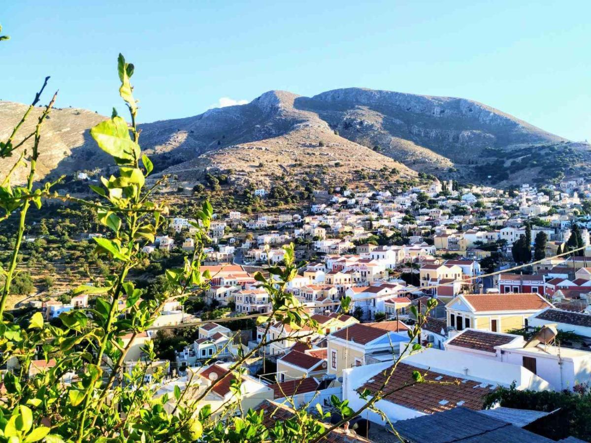 Vila Elion Myloi Symi Exteriör bild