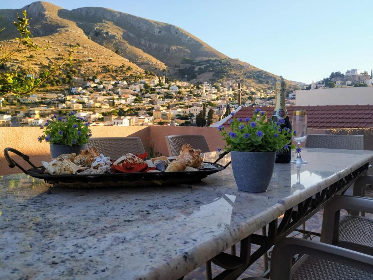 Vila Elion Myloi Symi Exteriör bild