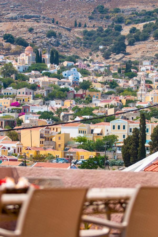 Vila Elion Myloi Symi Exteriör bild