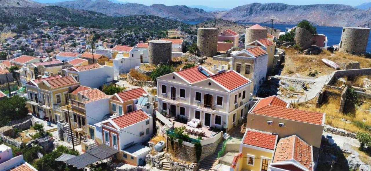 Vila Elion Myloi Symi Exteriör bild
